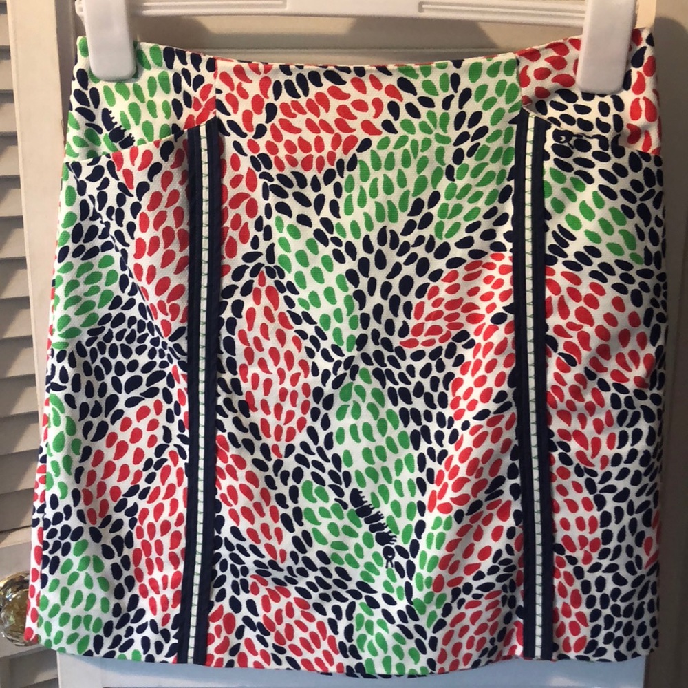 Lilly Pulitzer skirt.